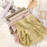 Girls Seamless High Waisted Brief Underwear